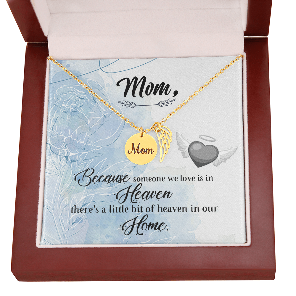 Memorial Mom Necklace - Remembrance Jewelry | Everlasting Memories - Charmed Gift Co
